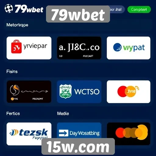 Métodos de pagamento disponíveis no 79wbet